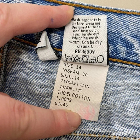 Vintage Calvin Klein Five Pocket Jean USA y2k - Picture 8 of 9